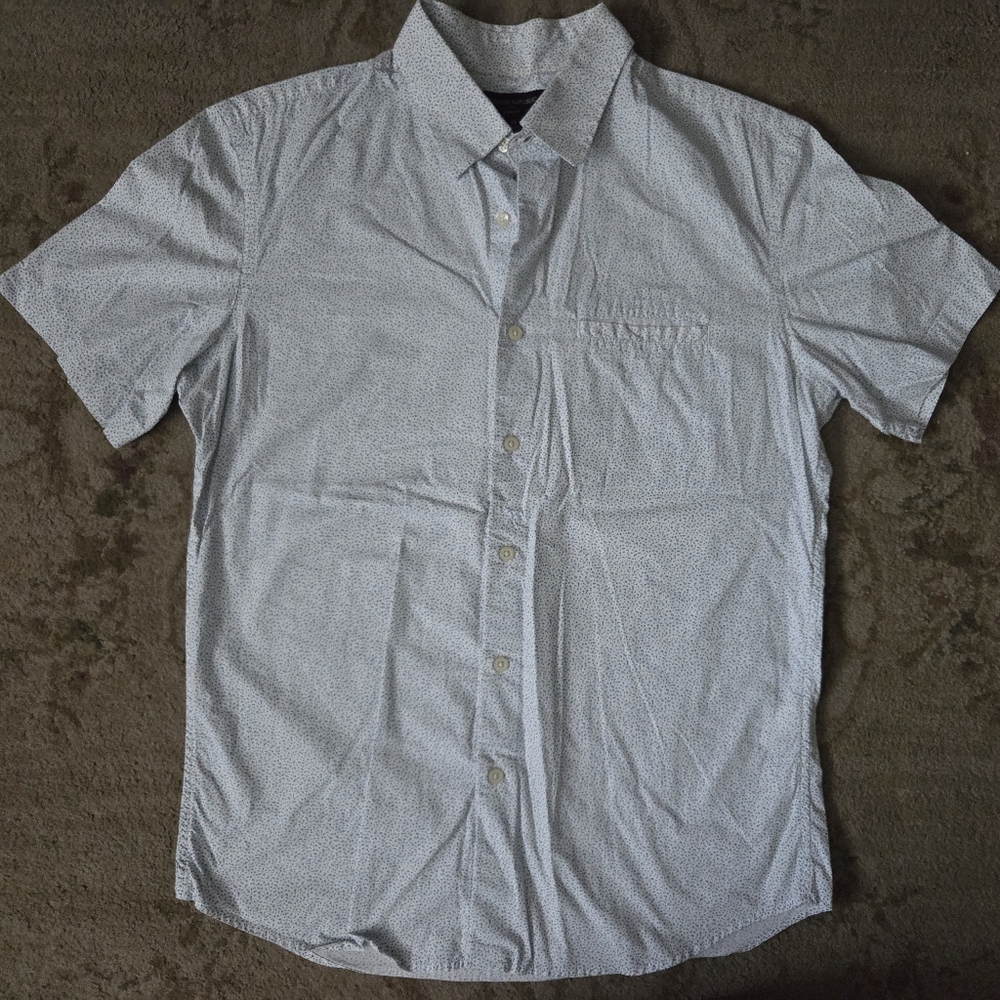 Banana Republic Blue Casual Button Down Shirt